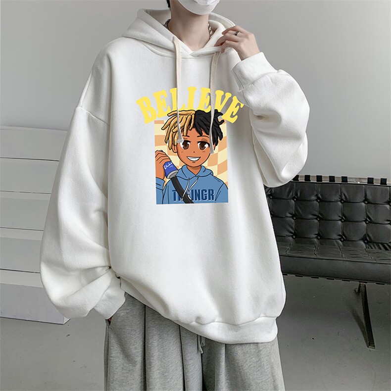 连帽卫衣男大码运动服帽衫外套WY2271-P35加绒款-P40,男装卫衣,电商A040