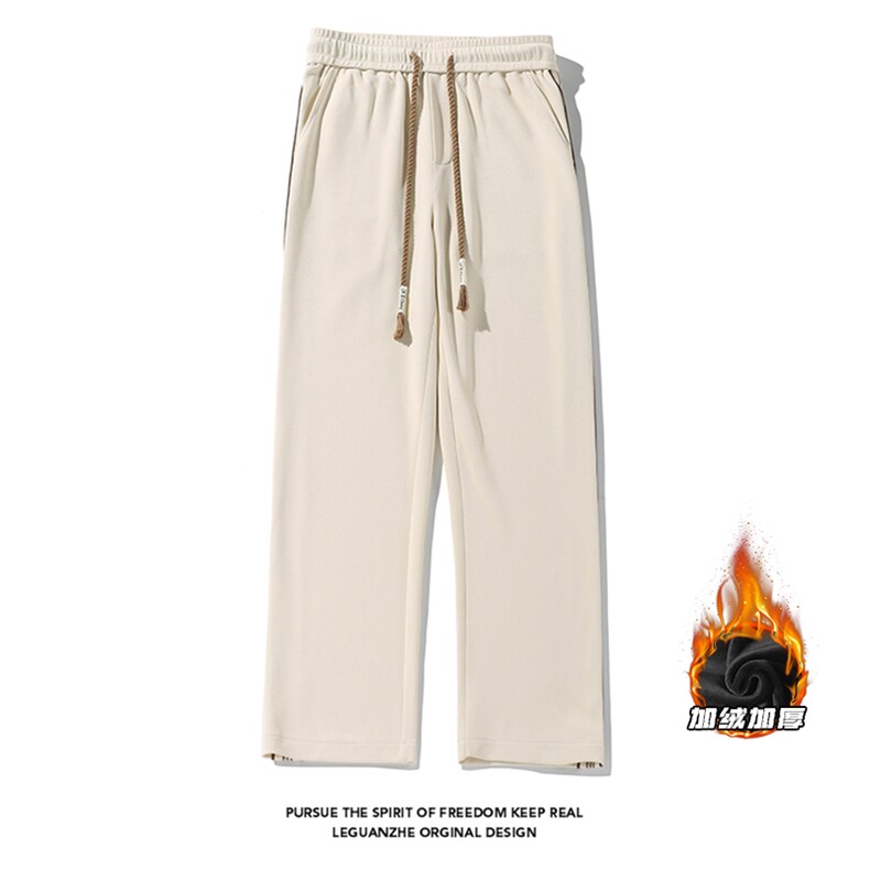 2024HK24086加绒白底大码菠萝格卫裤M-5XHK241004-特P40，男装休闲裤，电商A022