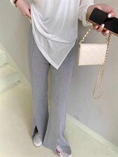 60375#针织喇叭裤面料米呢，其它，NARDTREE