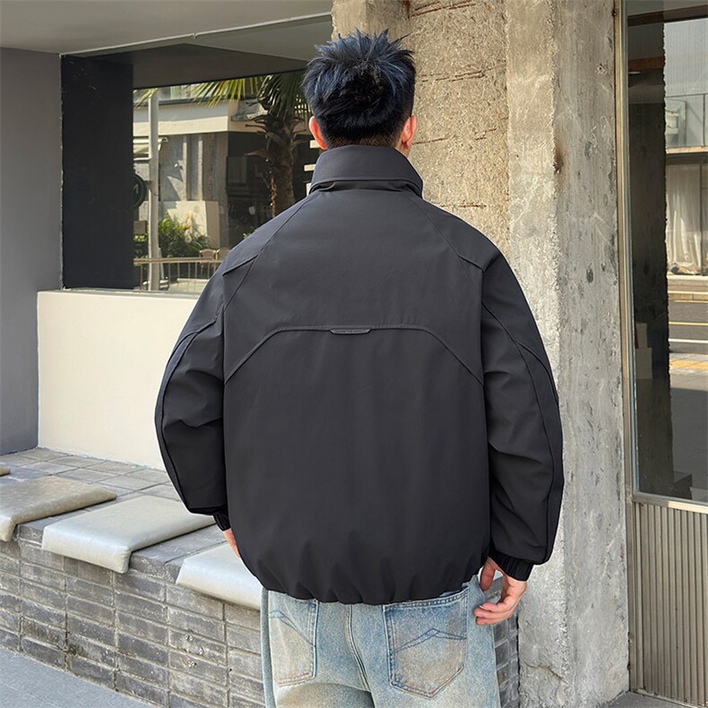 2025新标90白鸭绒冬季男立领高品质羽绒服大码外套302-P280,男装羽绒服,星座223（原229-2）