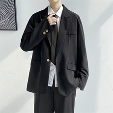 春秋季新款男士港风宽松休闲潮流西装韩版痞帅小西服外套XZ01-P90，男装西服套装，星座505-3