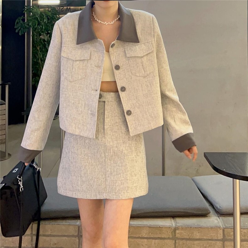 小香风套装，女装职业装，潮衣坊(4F)