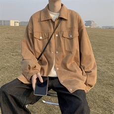 Wt175-P72美式鹿皮绒刺绣夹克外套，男装夹克，星座1501-1