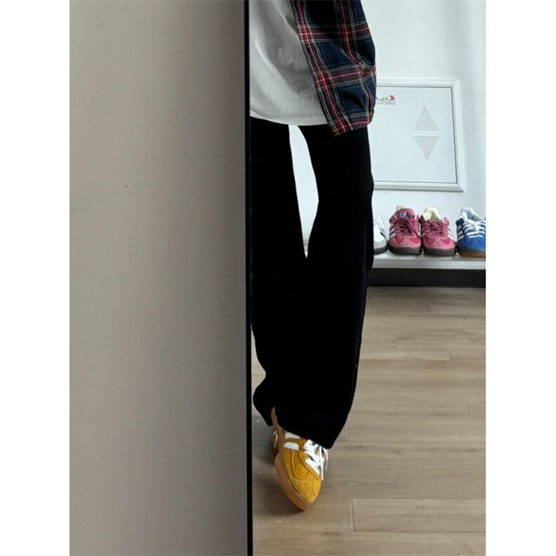【有货】黑色牛仔裤男美式cleanfit微喇裤子高街N083LL-特P32,男装牛仔裤,星座1007（原301D）