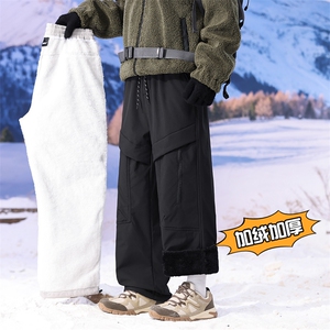 加绒加厚滑雪裤三防单板双板休闲裤重磅裤子A014-DY25557-特P60