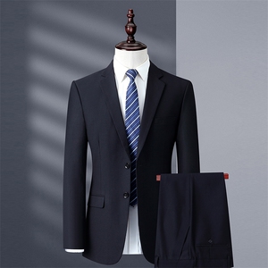 男士2023年春季西服礼服西装修身商务休闲男装西装套装图片