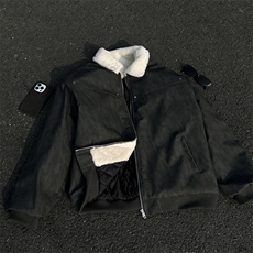 W8217P130控178高品质扎染皮毛棉服，男装棉衣，电商B205