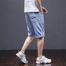 J2053夏季新款休闲裤男短裤68%棉20.9%酯纤维11.1%粘纤，男装休闲裤，电商B360