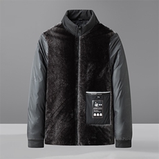 羽绒服男士冬季连帽短款上衣服冬装加厚保暖商务冬天鸭绒外套，男装羽绒服，电商B212（原钱塘6029）