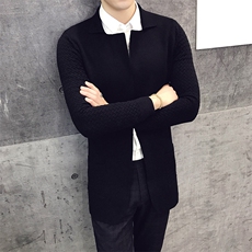 长袖秋季精致韩风2021年针织衫/毛衣休闲修身型开衫青年，男装针织衫/毛衣，电商C301