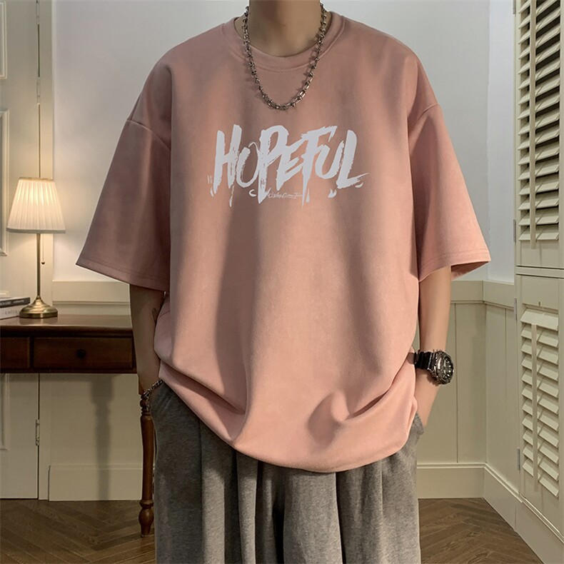 麂皮绒短袖t恤男大码半袖男JD82425-P25,男装T恤,电商A040