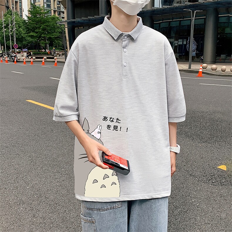 PL57150-P35翻领短袖polo衫男大码胖子半袖t恤男有领保罗衫模特,男装Polo衫,电商A040