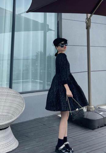 【现货】韩昕秋季新款连衣裙设计，女装连衣裙，韩昕