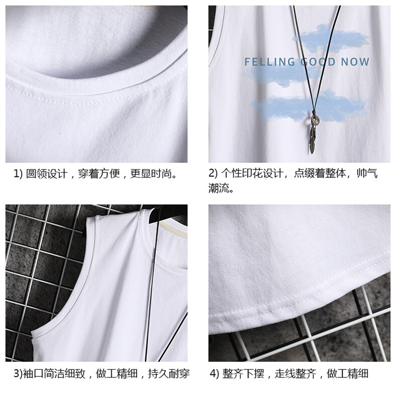 BX25143-P20港风运动汗背心男大码汗衫男无袖T恤男网格挂拍,男装T恤,电商A040A