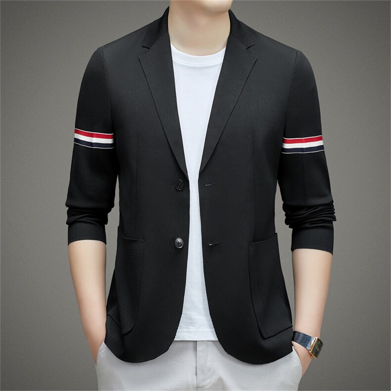 春秋新款男士宽松纯色西装上衣商务休闲男装薄款西服ZL88806-P225，男装西服，星座1105-3