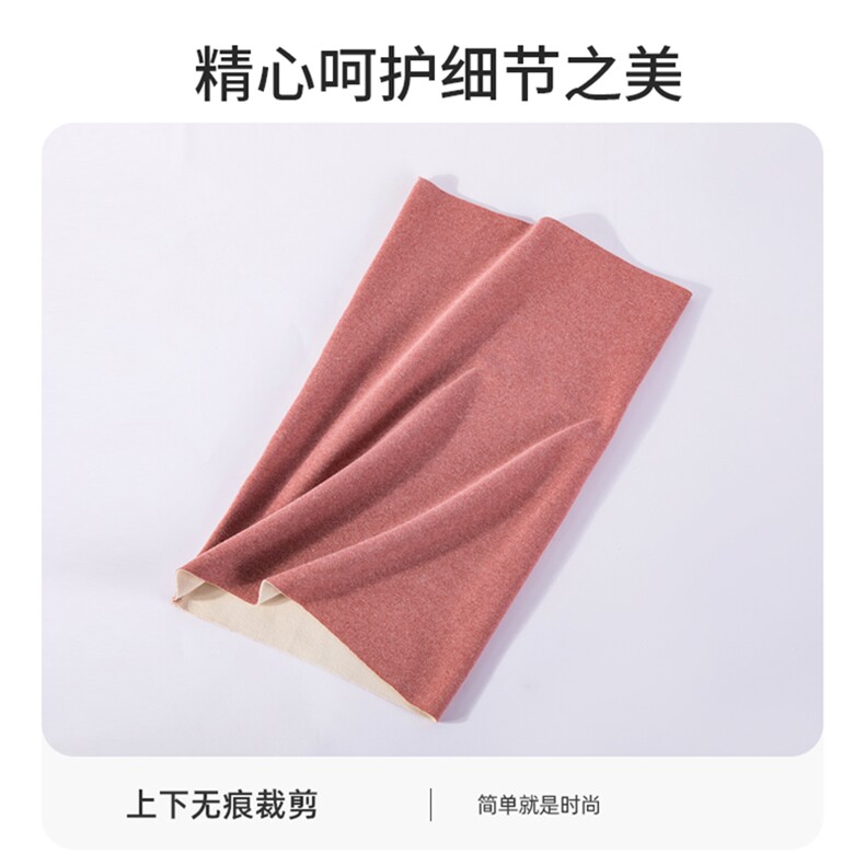德绒脖套男女护颈椎肩颈保暖薄款套头围脖加绒,饰品周边,晨宏羊绒