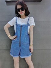 夏季新款牛仔裤套装，女装牛仔裤，恋钱