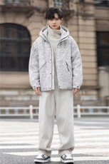 设计师款羽绒服冬季白鸭绒加厚保暖连帽外套男士Y25036-P395控678，男装羽绒服，电商A355（原A415）