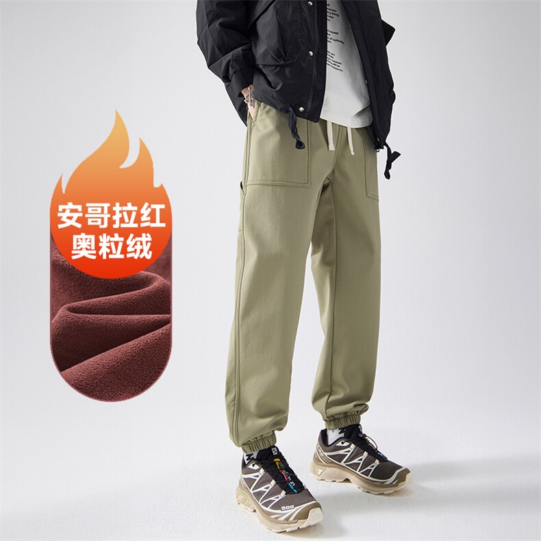 A178-1DY5080AP70奥粒绒秋冬季美式束脚休闲裤,男装休闲裤,电商A178-1