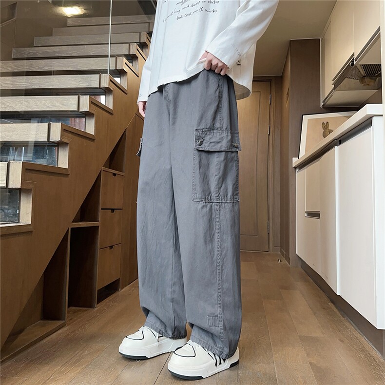 直筒工装水洗棉牛仔裤潮流长裤款,男装牛仔裤,星座302A-2