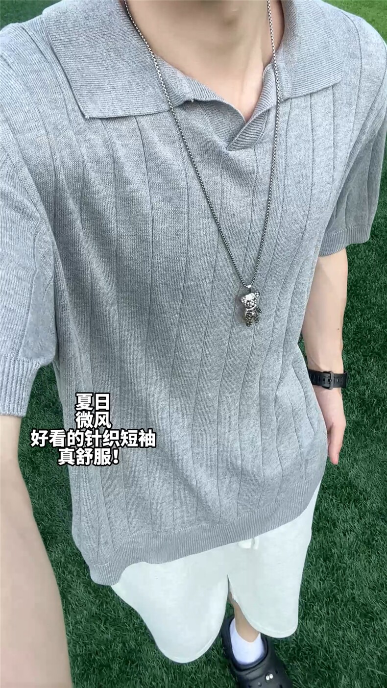 XZ809A/MTTT02/P55/控68冰爽丝针织杉POLO高品质,男装针织衫/毛衣,星座809A(原222-1)