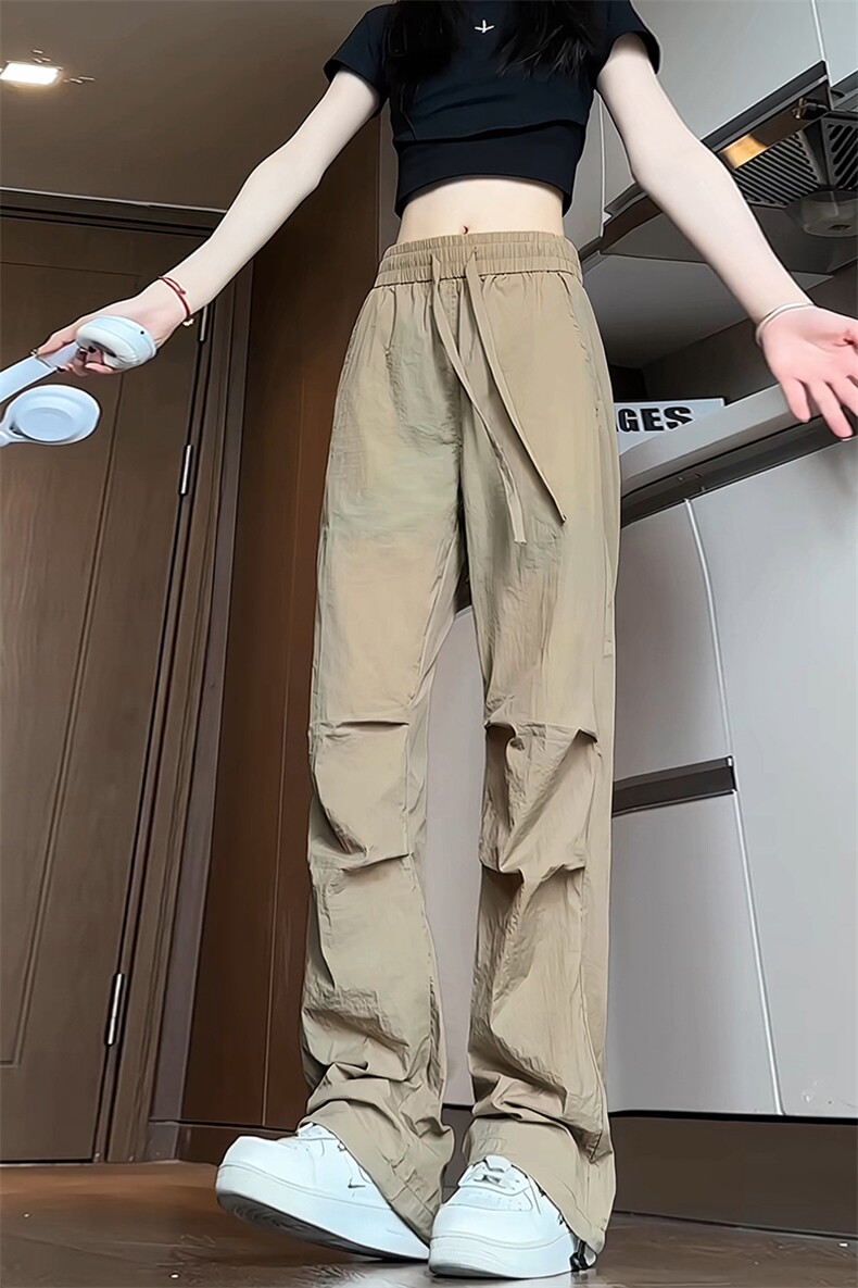 特批P25无差价夏季衔接降落伞兵裤男机能风薄款设计感长裤K1138,男装休闲裤,电商A001