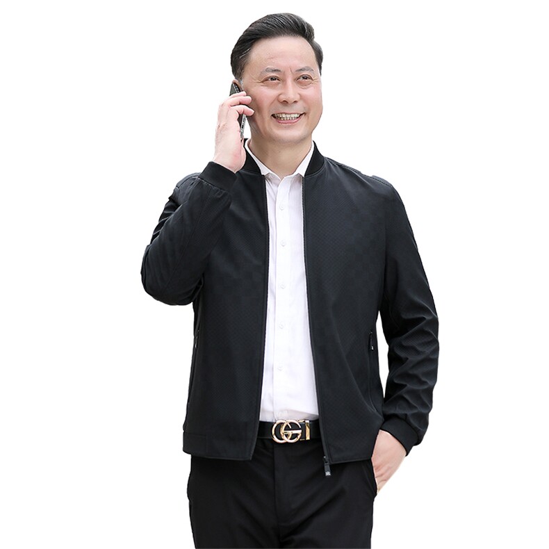 NN9953钱塘2020-3春秋薄款商务休闲百搭中年男士夹克外套P62,男装夹克,钱塘207-3