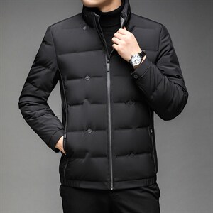 SQY2865冬季男士羽绒服保暖外套修身白鸭绒潮流帅气P252，男装羽绒服，电商B360