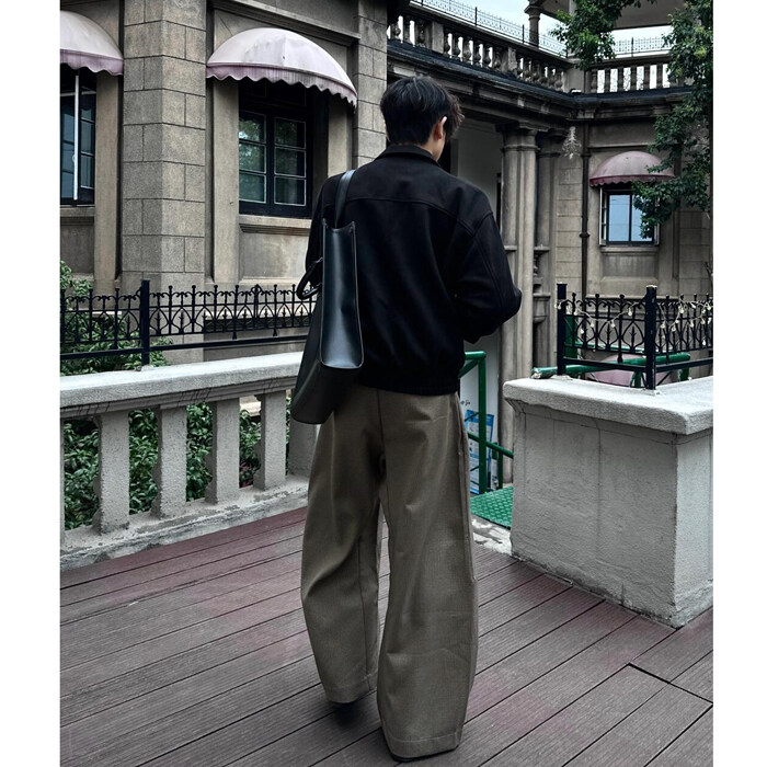 现货复古高级感双排扣麂皮绒夹克男女同款春季SNH194-P85,男装夹克,星座1109-4