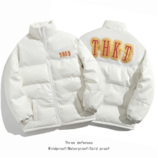 2025PU皮棉衣棉服鳄鱼纹拼接面包服立领棉袄皮衣外套1612-P85，男装棉衣，星座207