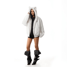 【高质量】鹿皮绒派克棉服仿兔毛大毛领连帽棉衣X609特P110网图，男装棉衣，电商B245