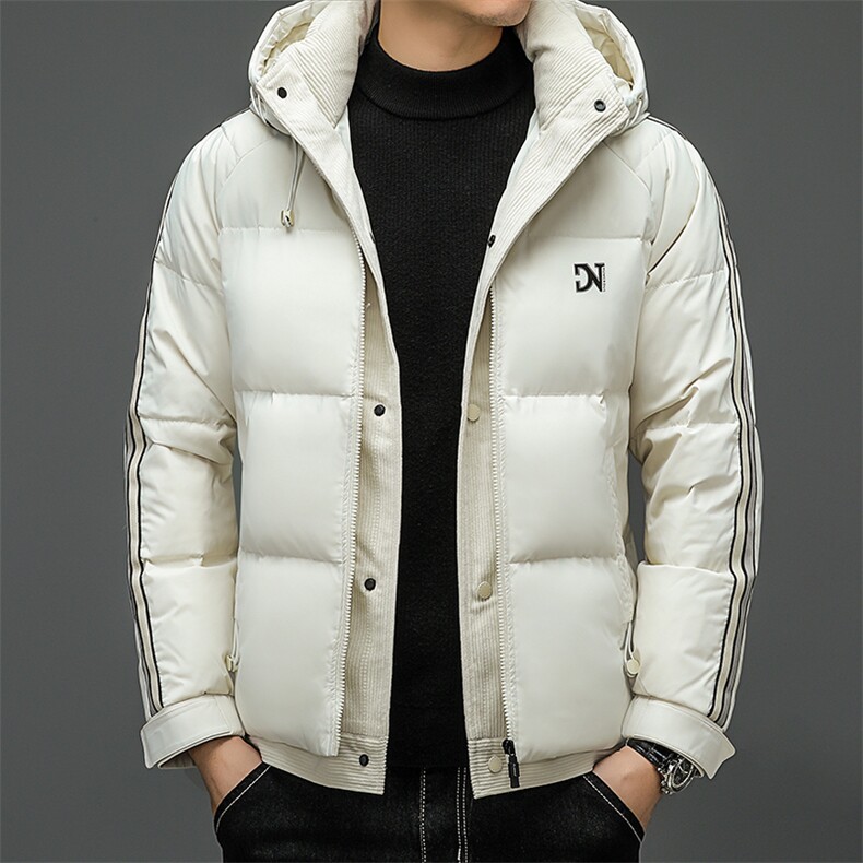 2022中青年白鸭绒时尚加厚保暖假两件休闲羽绒服外套XY8226-P285，男装羽绒服，星座1105-3