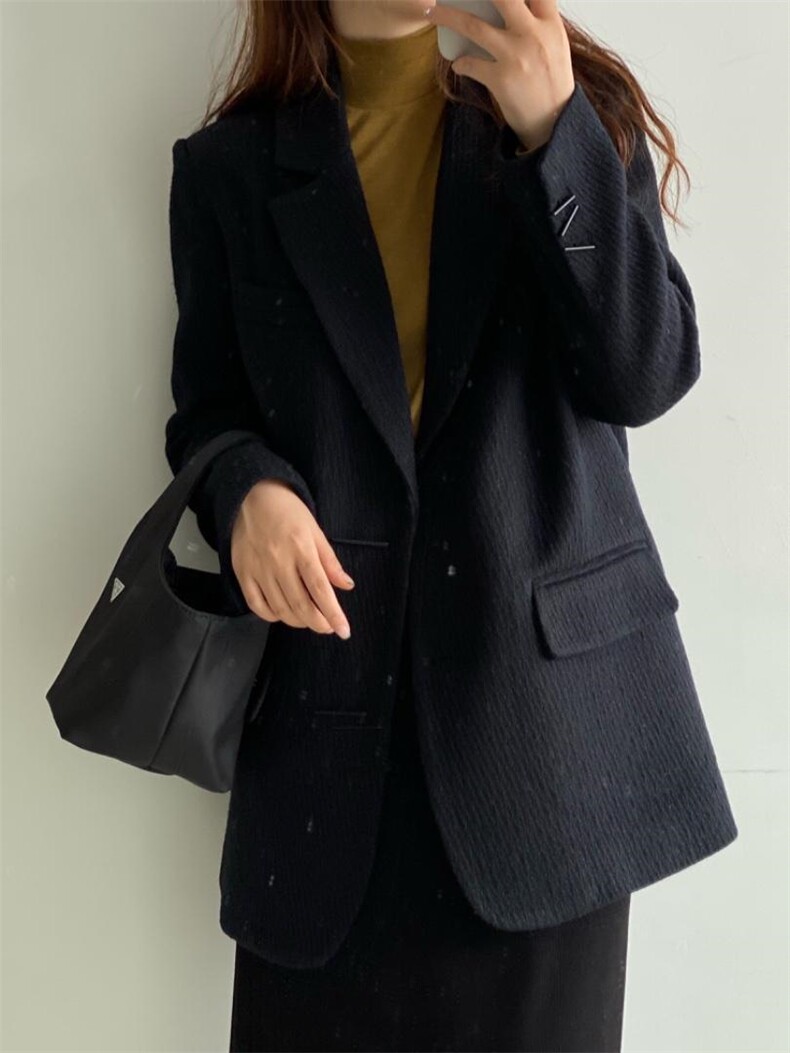 简版呢料西服外套，其它，土布鱼