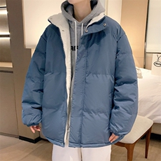 ！2023秋冬新款男士加绒加厚棉服立领简约棉衣外套MY100特P75，男装棉衣，电商B220