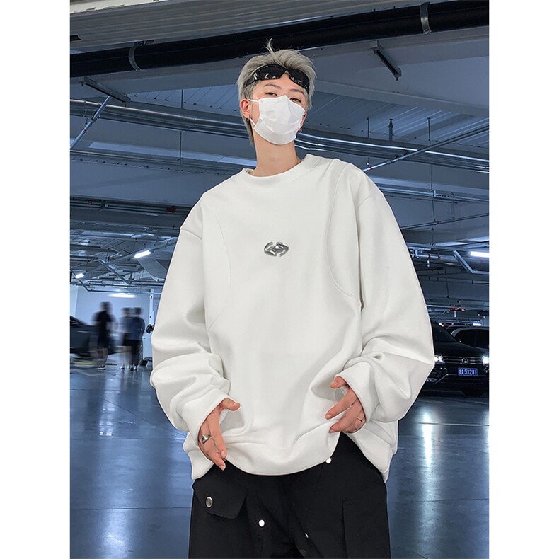 秋装韩版男女同款hiphop卫衣新款潮流运动外套HY620TP48图片
