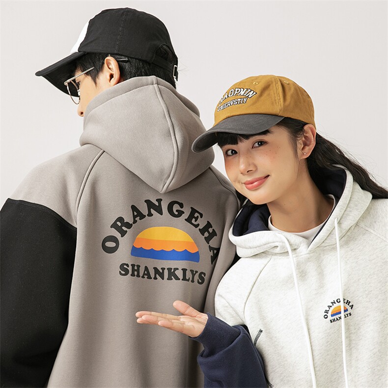 2026冬季新款男日系潮牌字母印花宽松加绒加厚连帽卫衣WY552-F98,男装卫衣,电商A101（原外27）