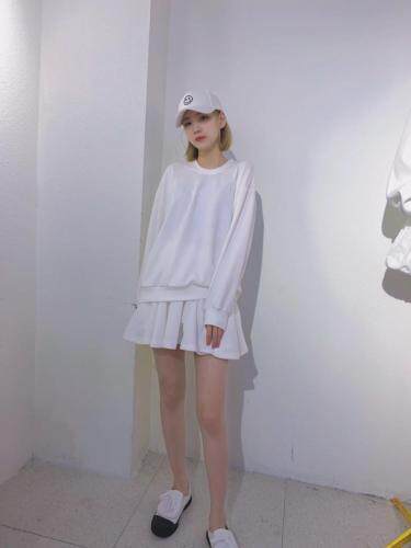 卫衣短裙套装，女装卫衣/绒衫，G7V7