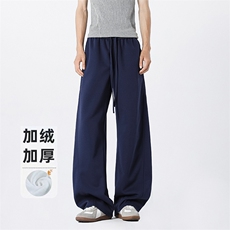 B258-K9928加绒P45控98抖音品质卫裤65%棉35%聚酯纤维，男装休闲裤，电商B258