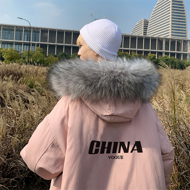 MM48001-P130冬季大毛领棉衣男士大码加厚棉袄男棉服,男装棉衣,电商A040