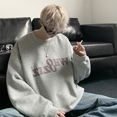 抖音供货、复合重磅360克现货圆领卫衣宽松D223A-YL2374-特P28，男装卫衣，电商019-1