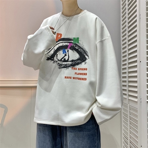 23春 新款港风宽松休闲oversize套头打底卫衣 B266-T01-P50图片