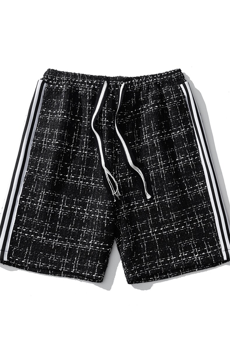 1白底短裤男大码M-5XL中性风男士中裤男潮流五分裤DK8797P40控59,男装牛仔裤,星座226-2