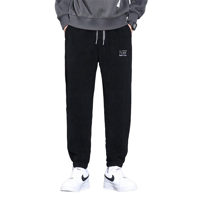 灯芯绒加绒加厚保暖卫裤男士秋冬宽松束脚休闲裤JR8009-特P45,男装休闲裤,星座610（原A335）