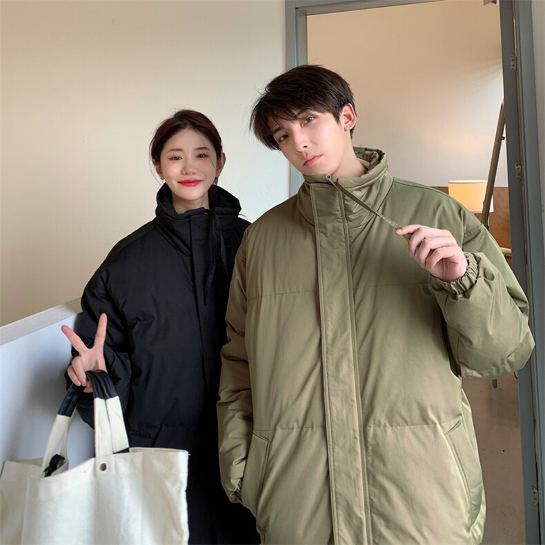 冬季棉衣女加厚棉袄外套ins情侣款面包棉服班服M0707-P108,男装棉衣,星座308B-1