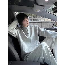 2502-P37华夫格睡衣男士秋季纯棉长袖家居服春秋男款秋薄款，男装卫衣，电商B323A