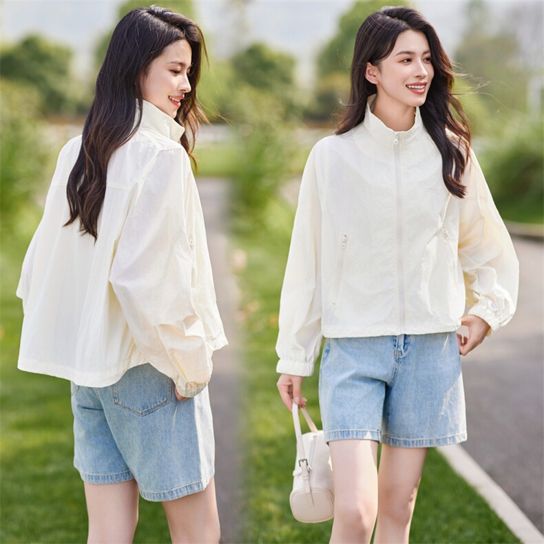【现货】防晒衣服女夏季宽松透气防晒服外套潮,女装防晒衣,梦懿尔