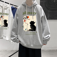 连帽卫衣男大码胖子帽衫大号运动服WY2433-P35，男装卫衣，电商A040