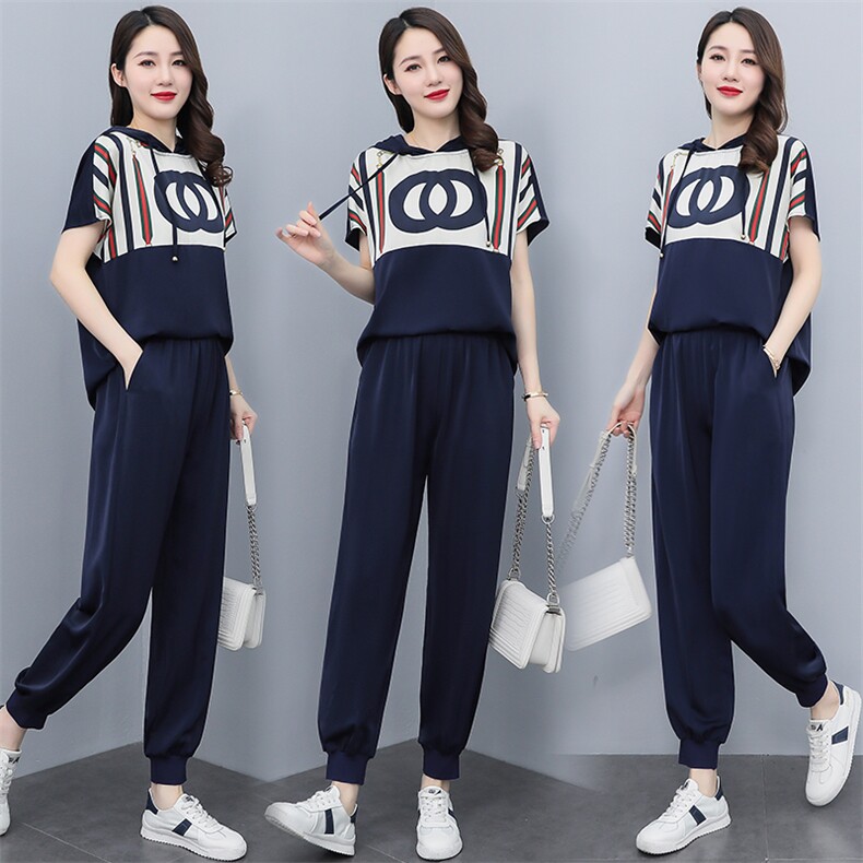 现货！！！2022年夏装新款时尚气质两件套套装，女装套装/套裙，奕薇雅