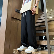 2025新款港风休闲百搭直筒休闲长裤XZ0516，男装休闲裤，星座1107