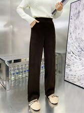 直筒复古女裤，其它，冬进一族
